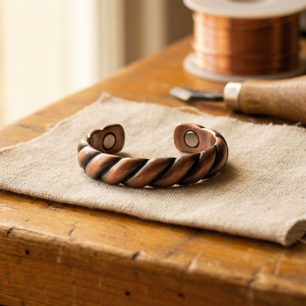Anillo de cobre Tine