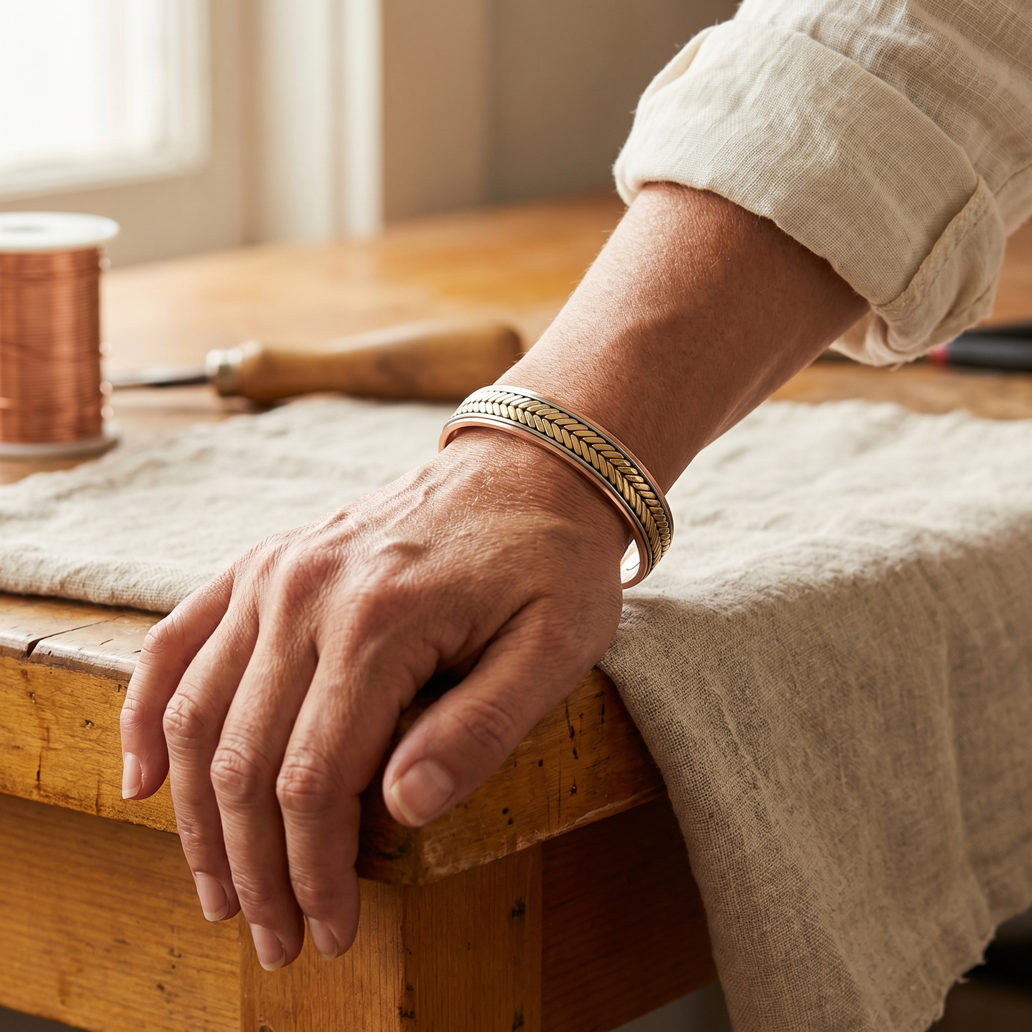 Pulsera de cobre Harvest