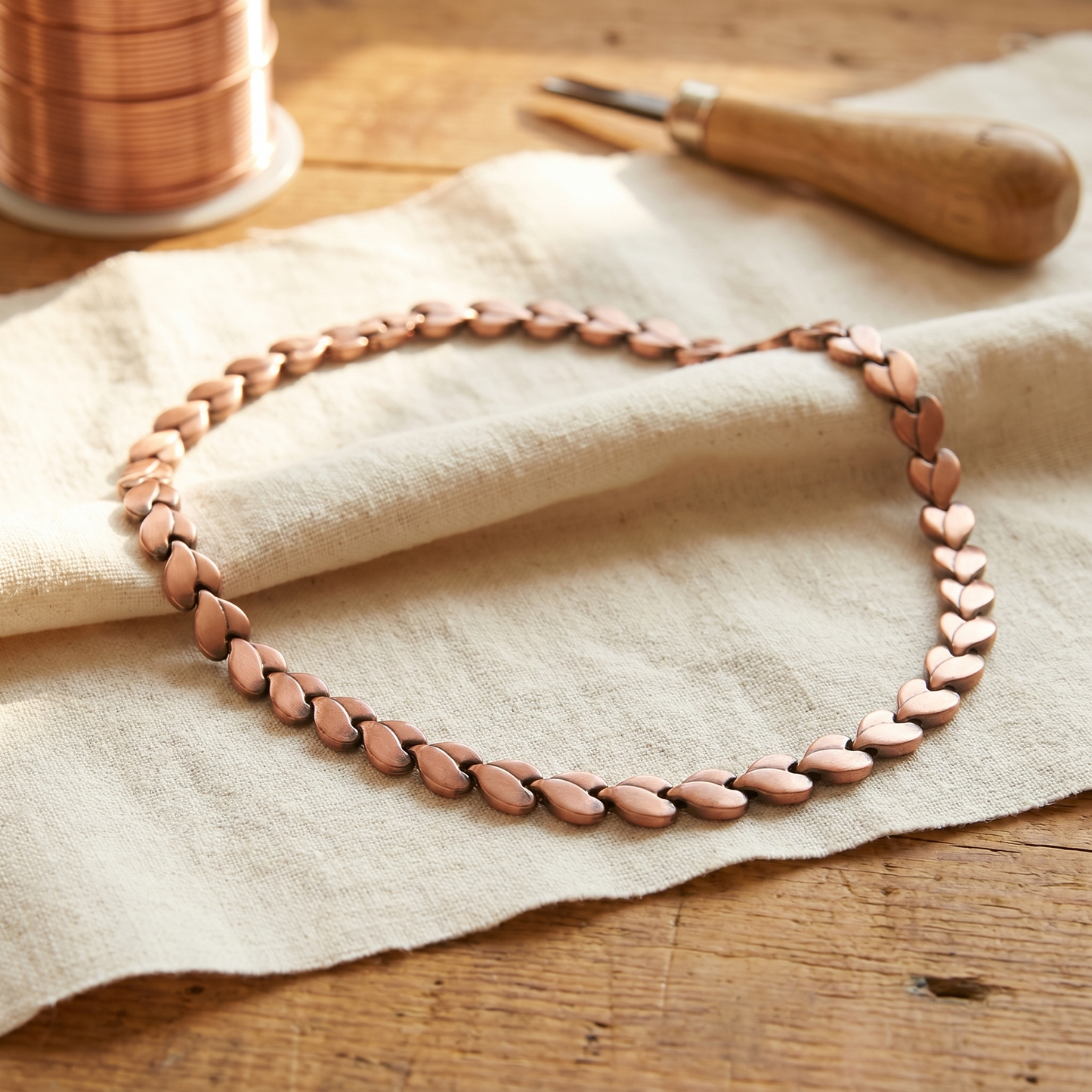 Collar de cobre Briar