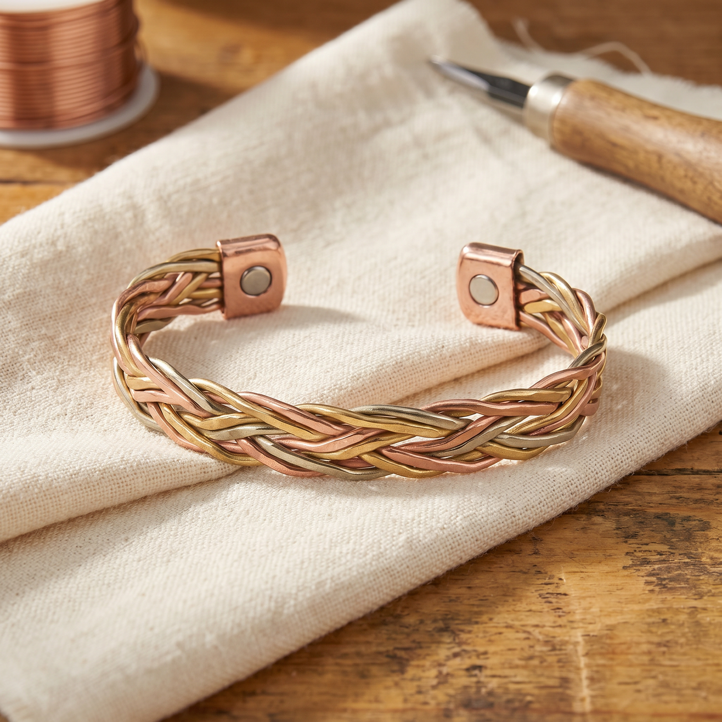 Pulsera de cobre de Mire