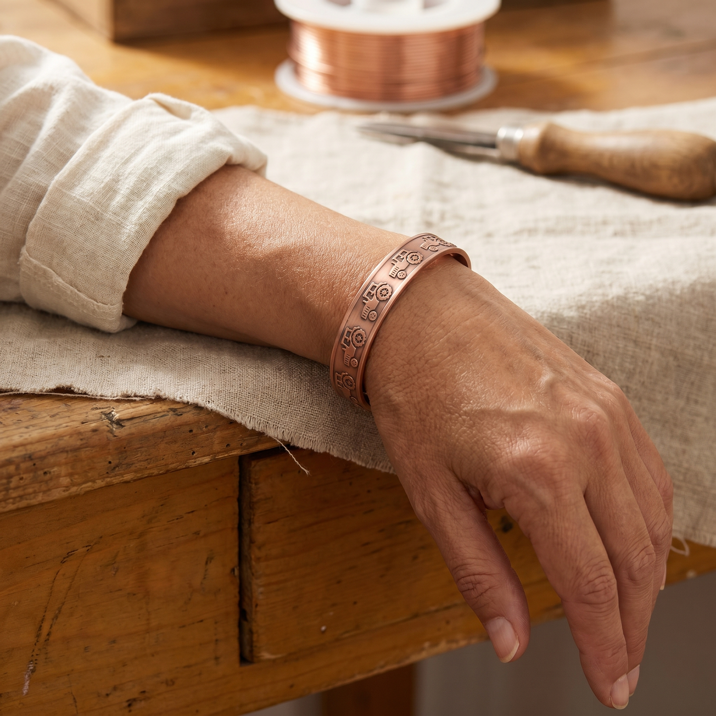 Pulsera de cobre Brae