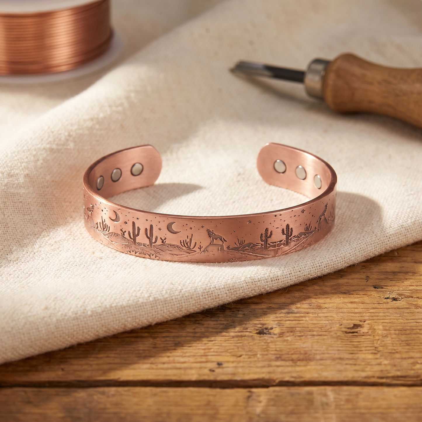 Pulsera de cobre Cove
