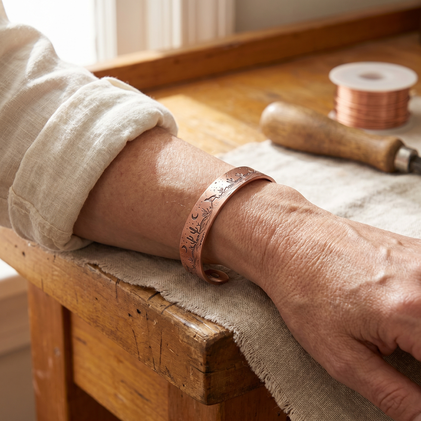 Pulsera de cobre Cove