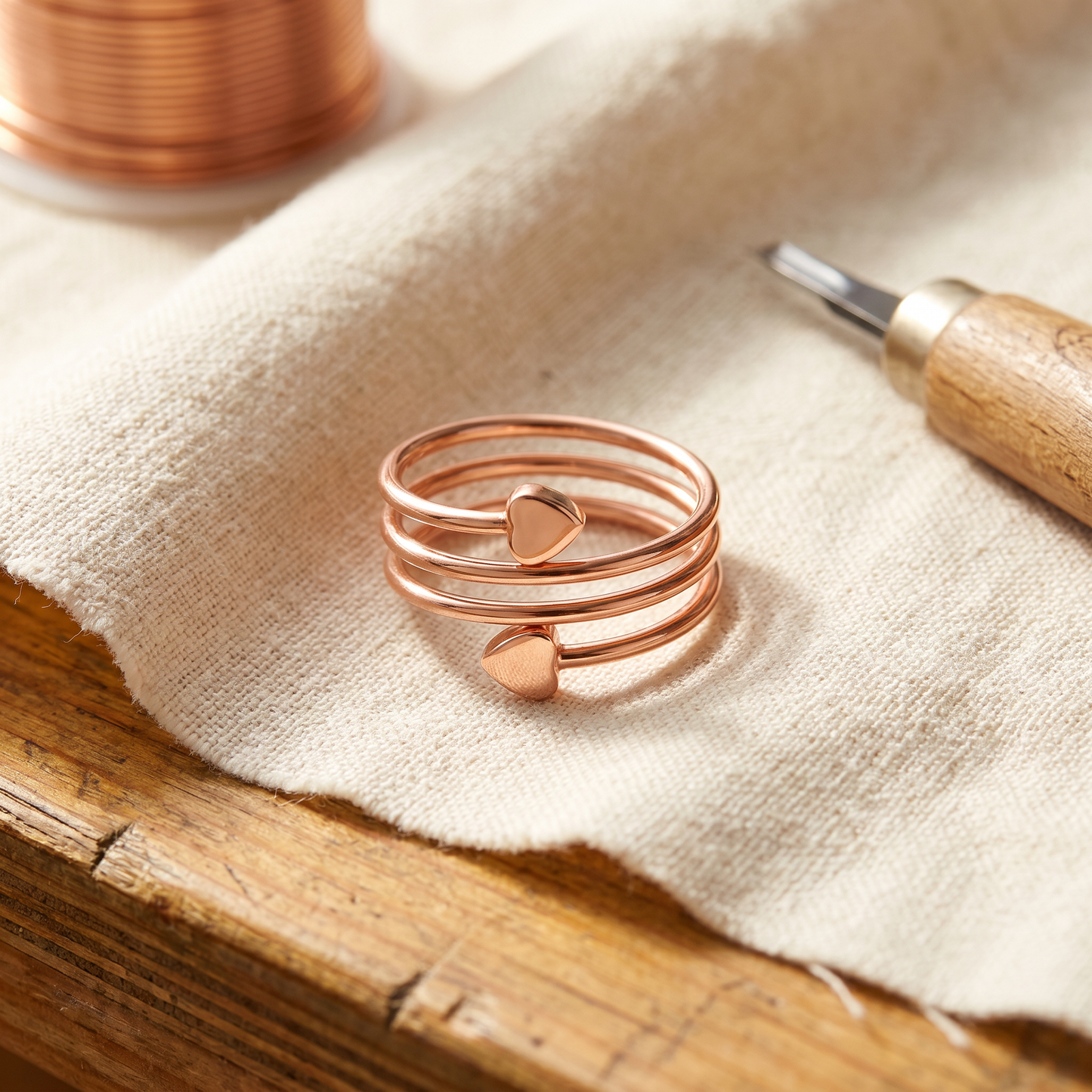 Anillo de cobre Haven