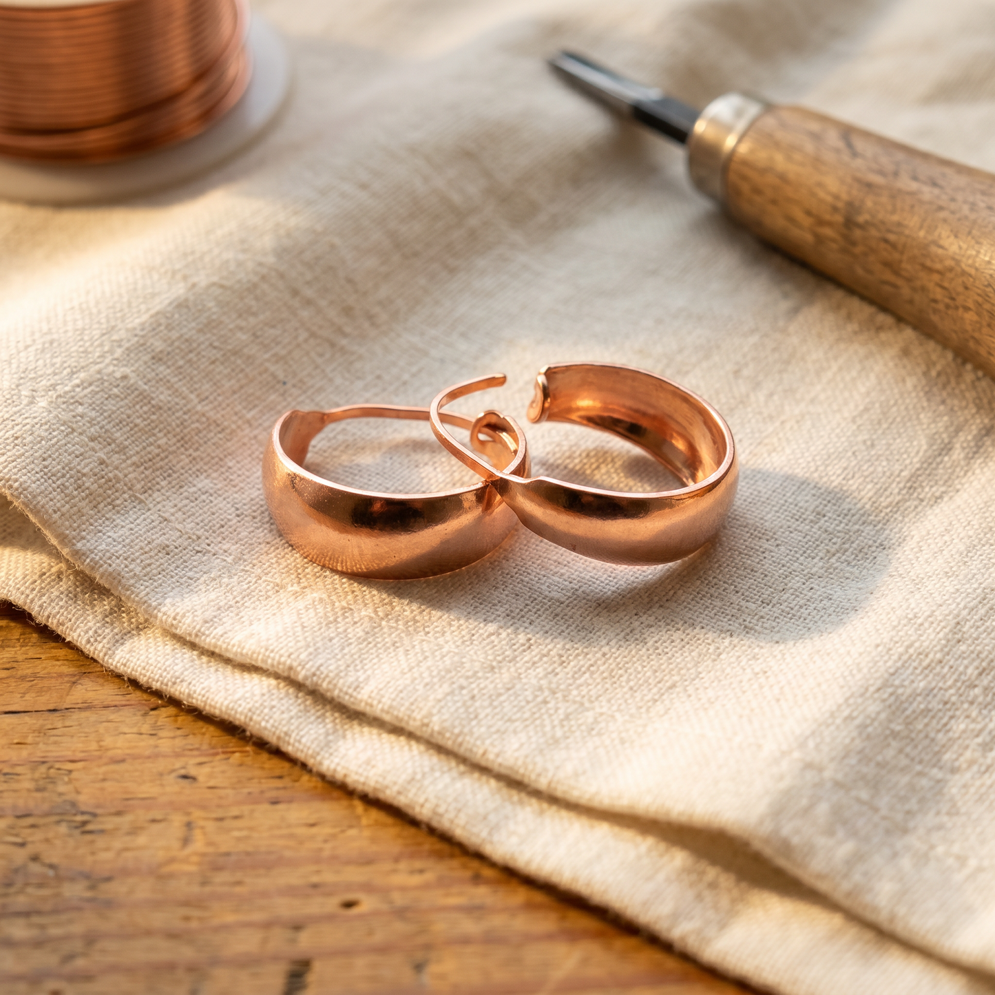 Pendientes de cobre de Dell