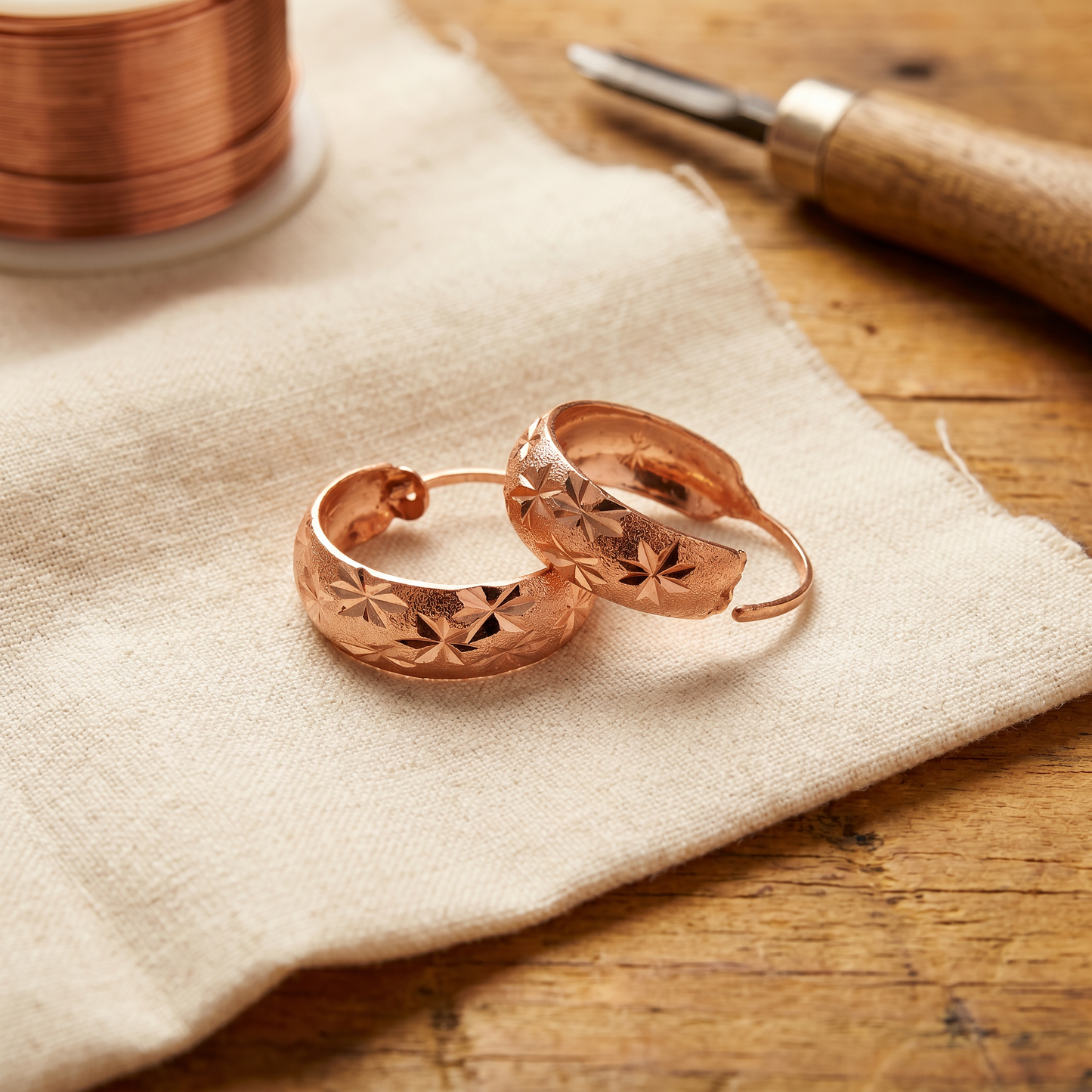 Dew Aros de cobre