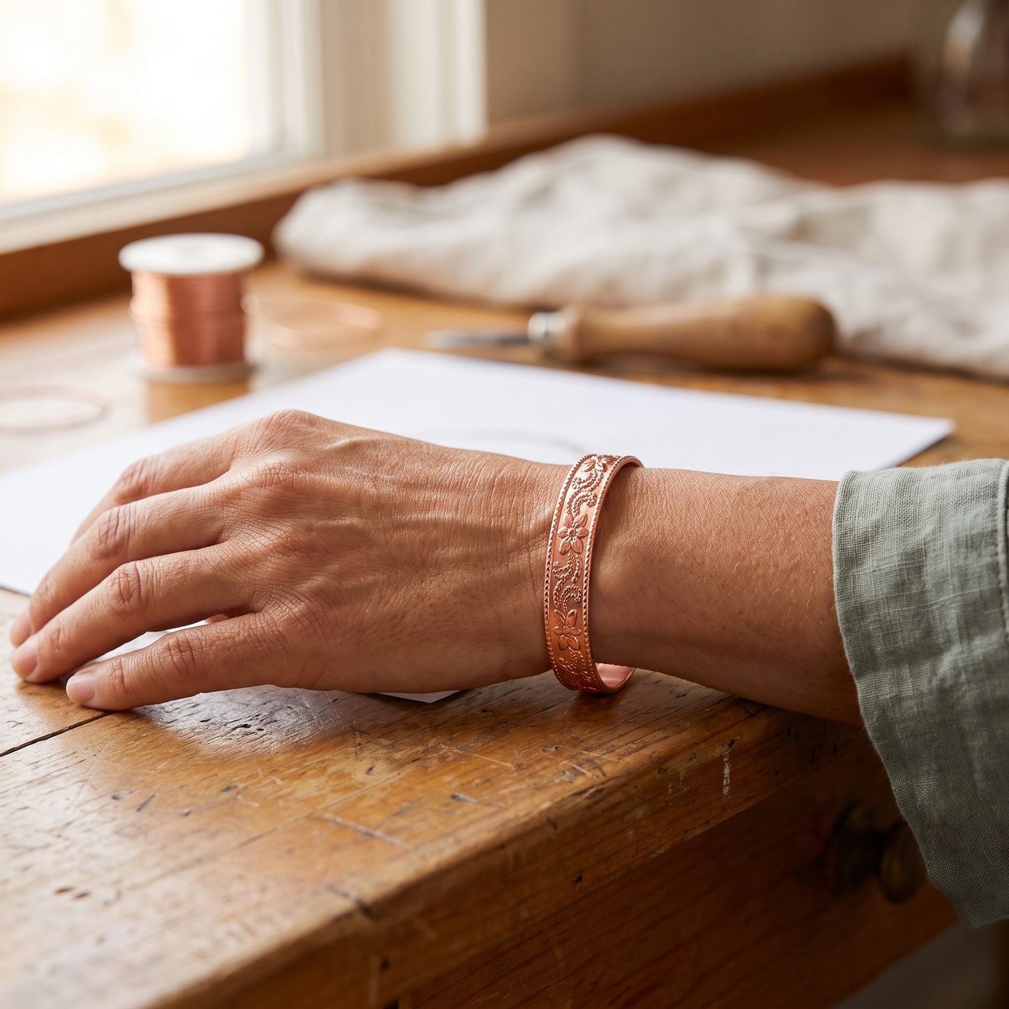 Pulsera de cobre Moor