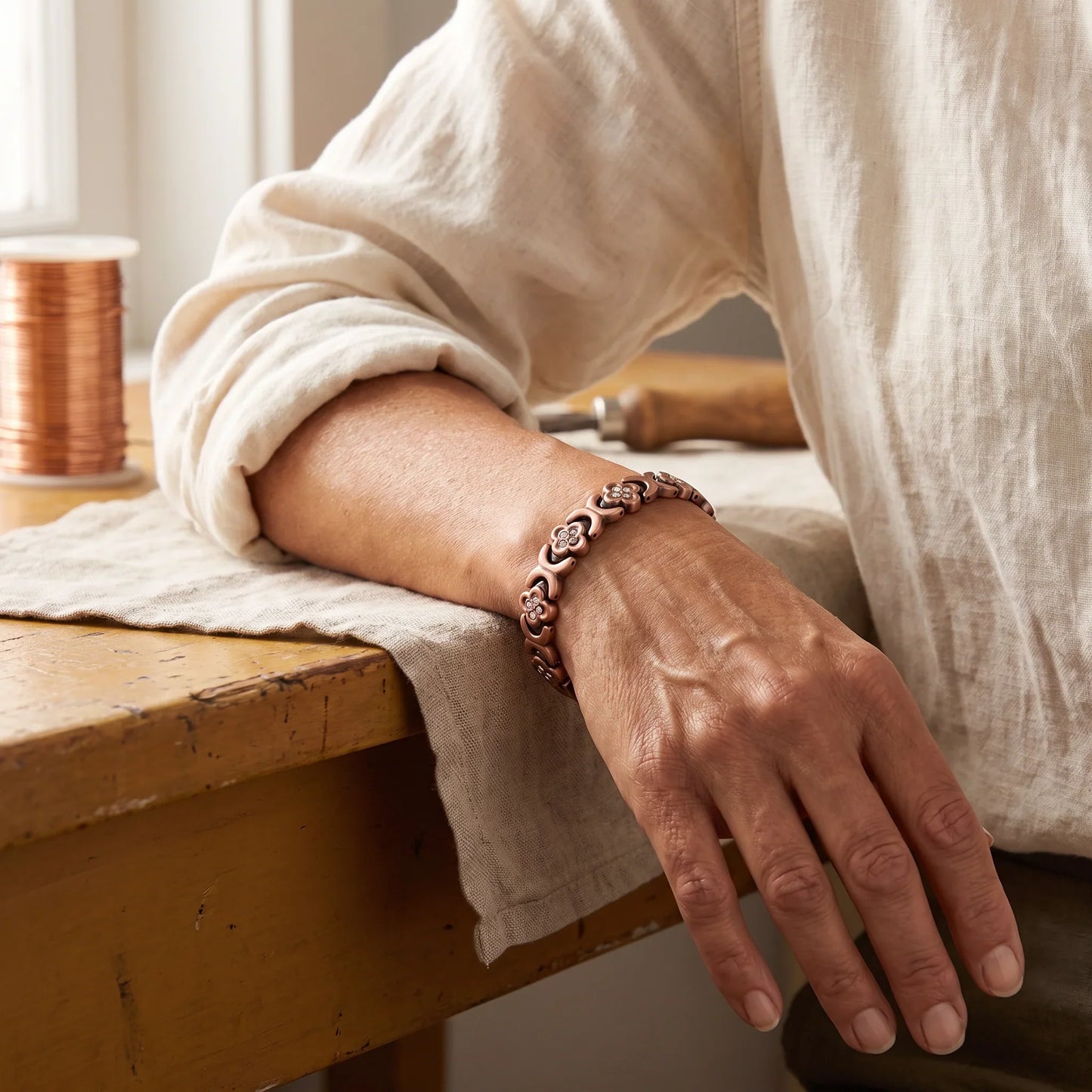 Pulsera de cobre Keel