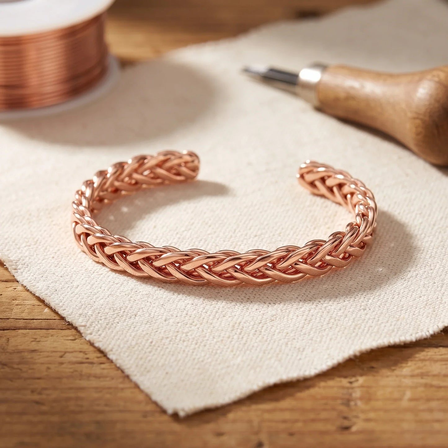 Pulsera de cobre Bramble