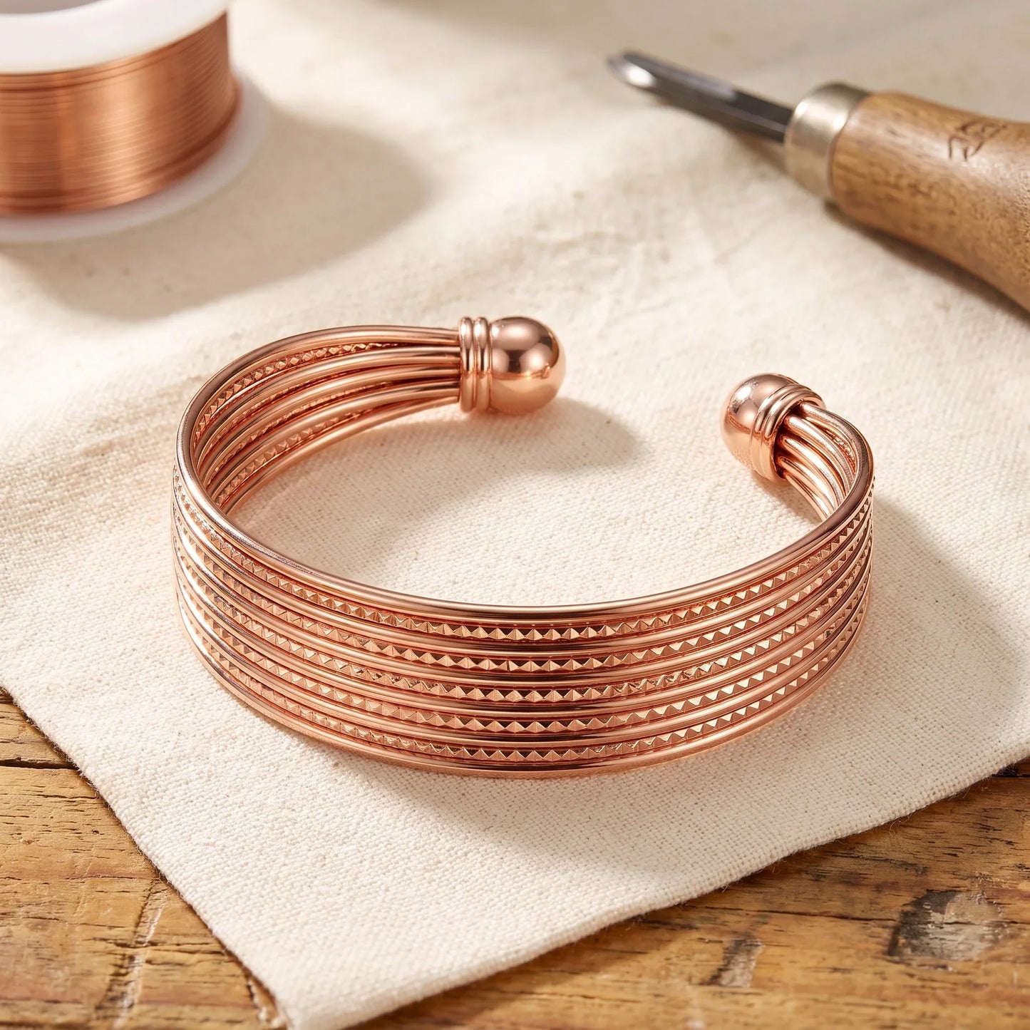 Pulsera de cobre Swift