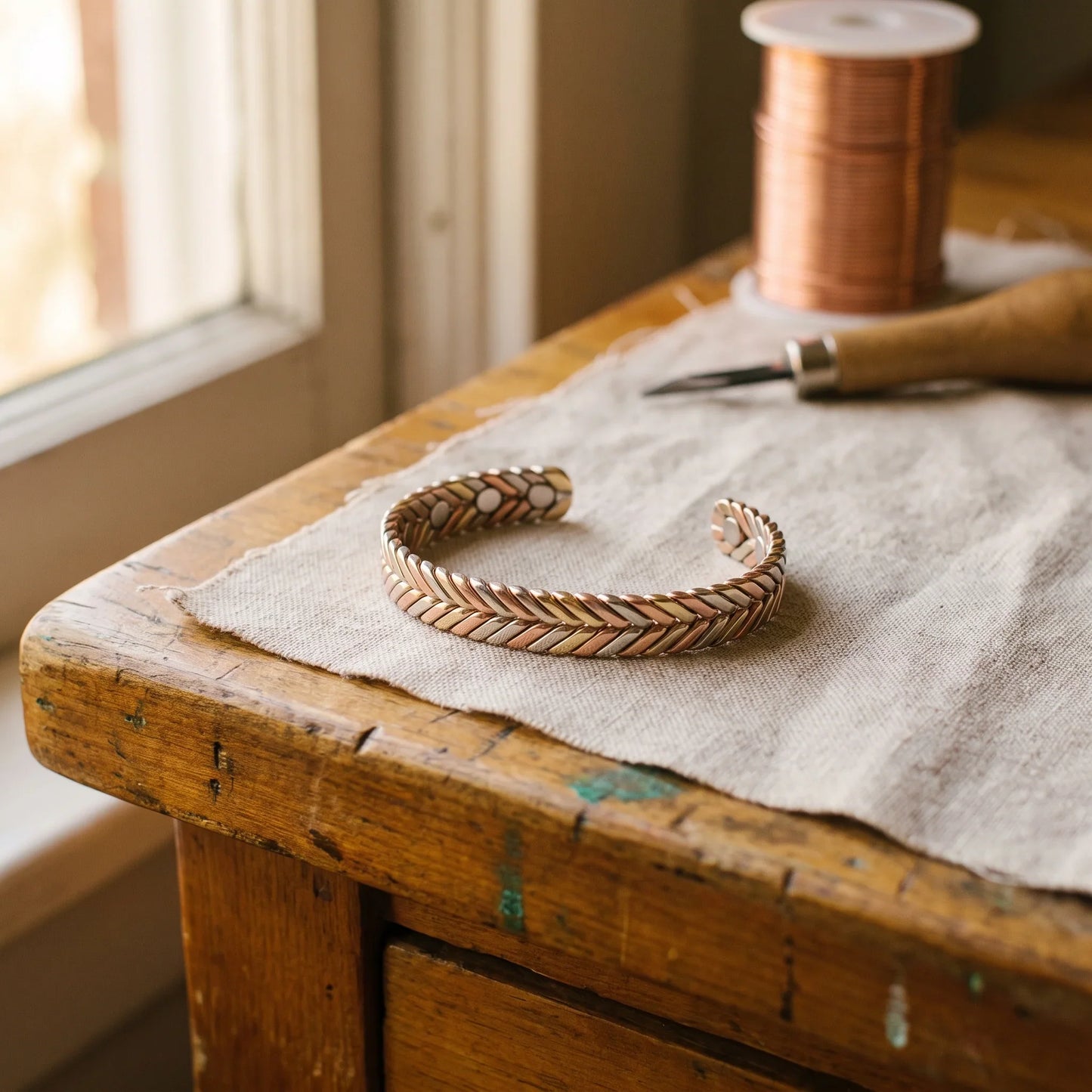 Pulsera de cobre Copse