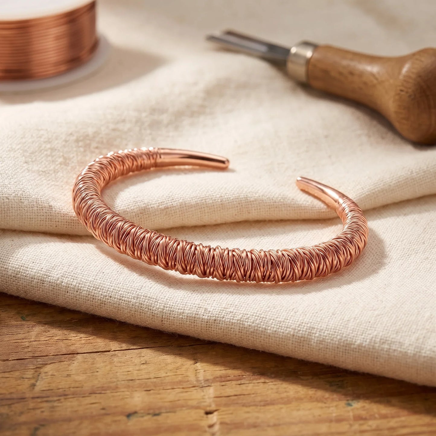 Pulsera de cobre Fjord