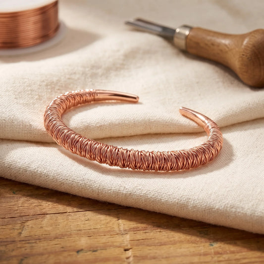 Pulsera de cobre Fjord