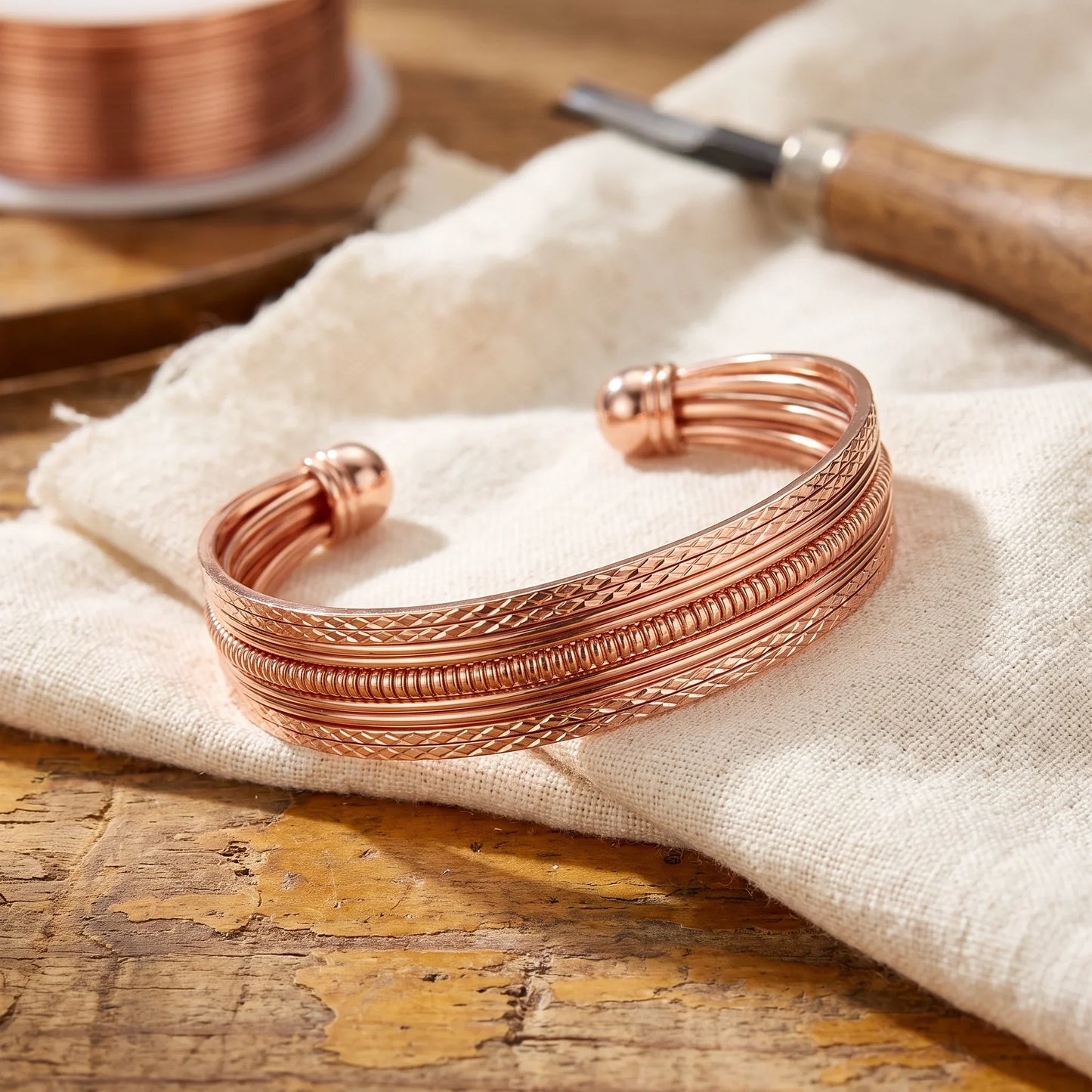 Pulsera de cobre Bracken