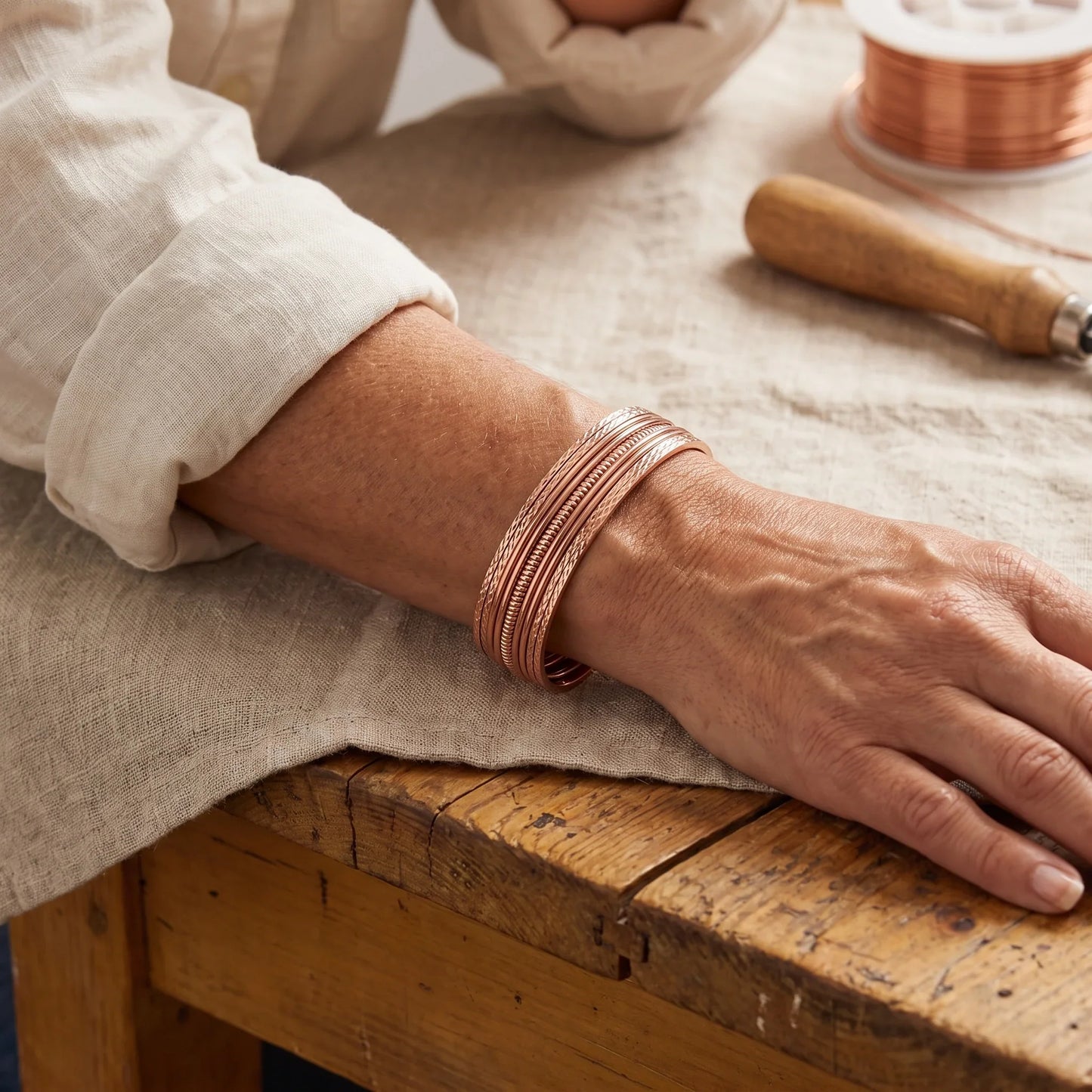 Pulsera de cobre Bracken