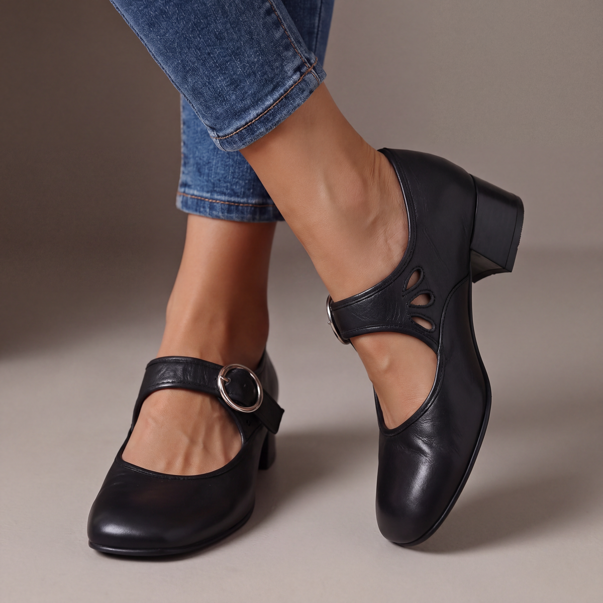 Josephine | Sandales confortables en cuir