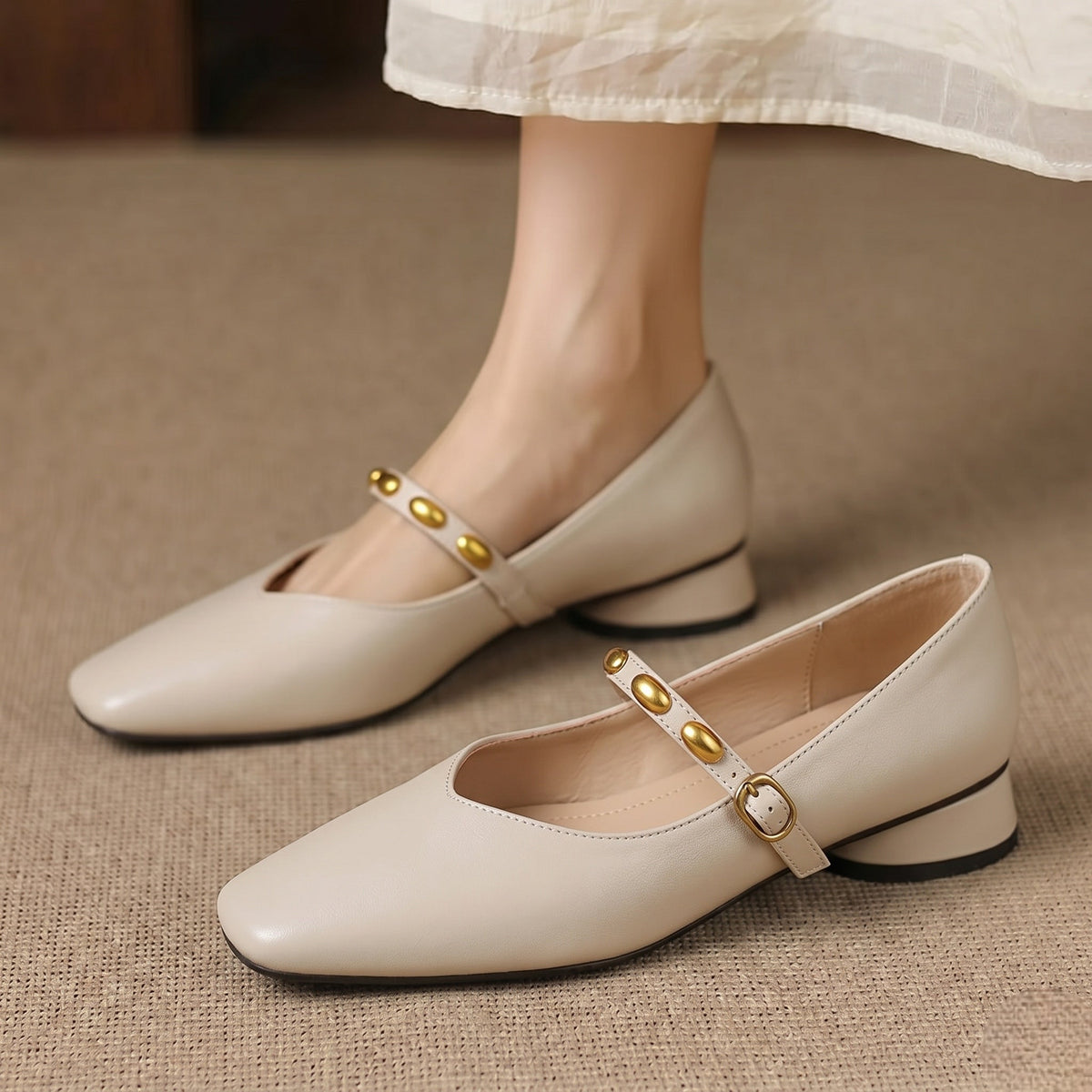 Zyra | Ballerines en Cuir