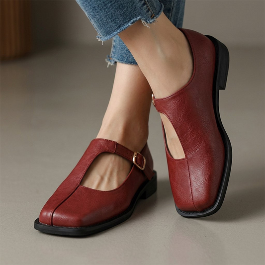 Rosalie | Ballerines Confort Effet Cuir