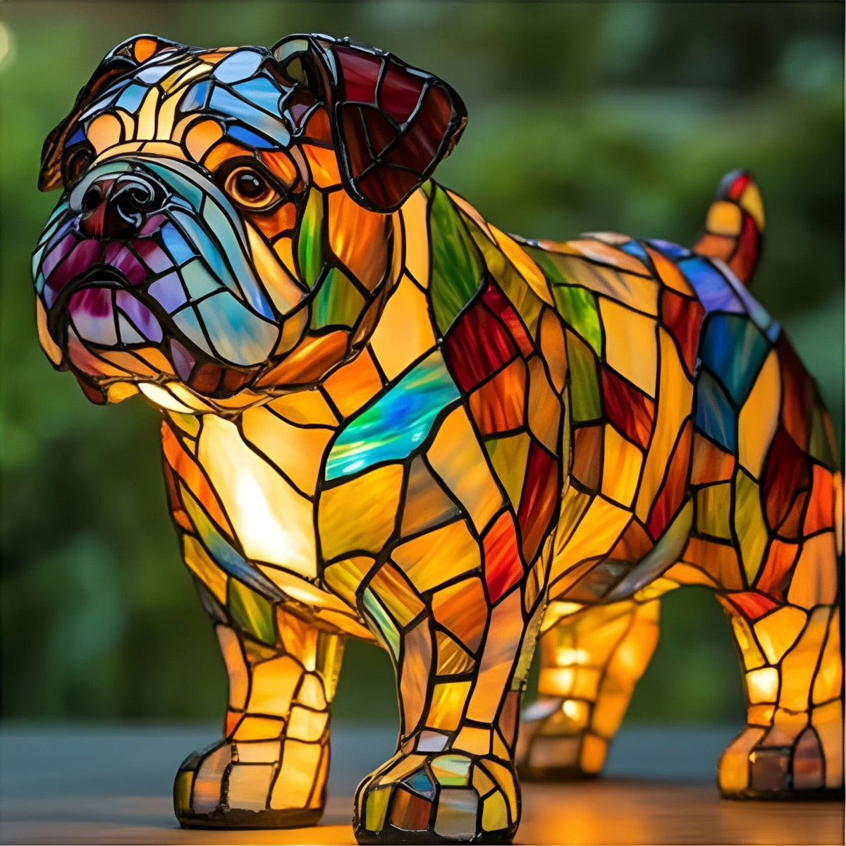 Lampe Glow Bulldog courageux