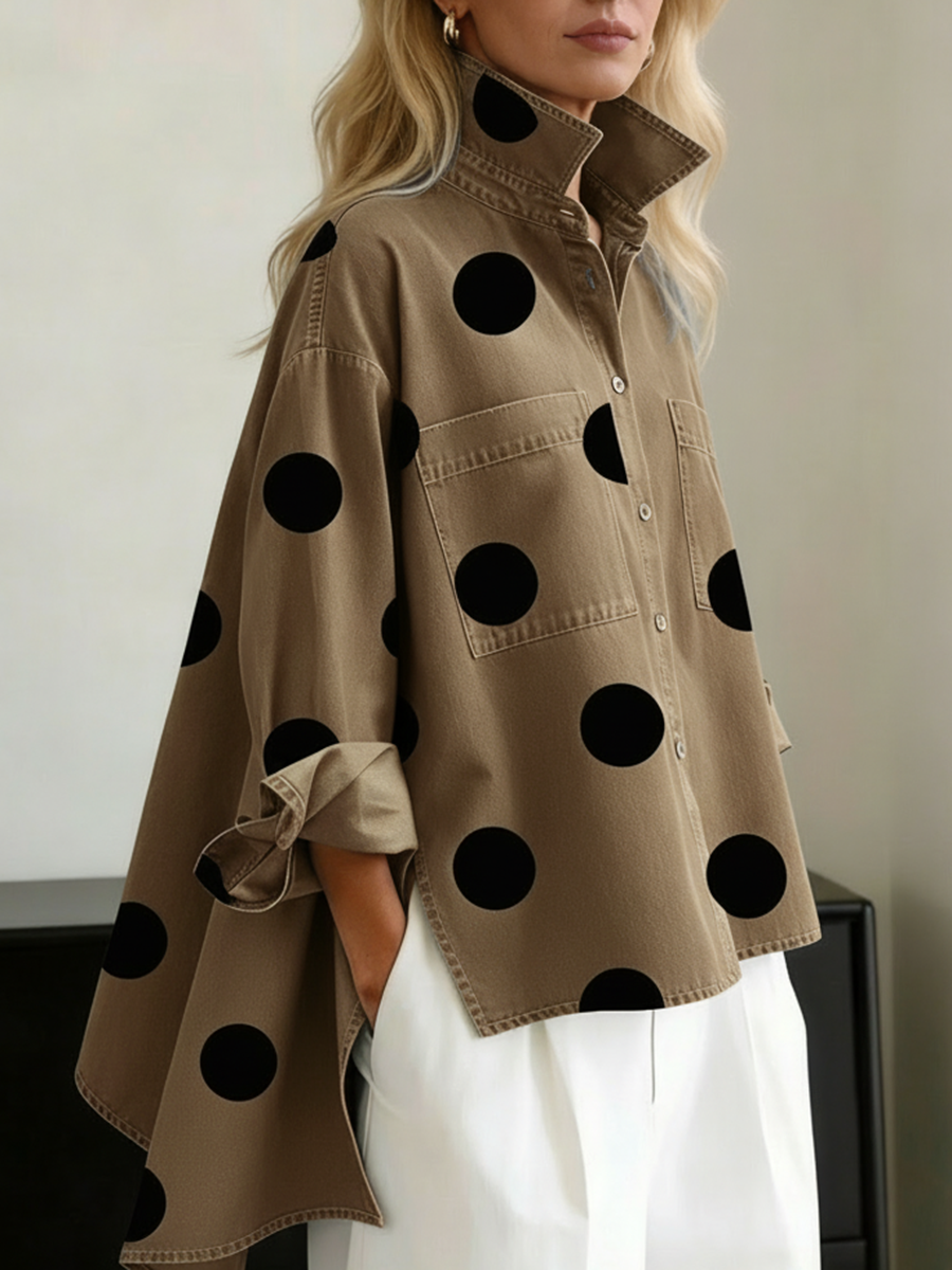 Pauline™ | Surchemise à pois
