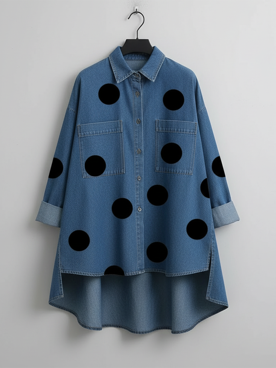 Pauline™ | Surchemise à pois