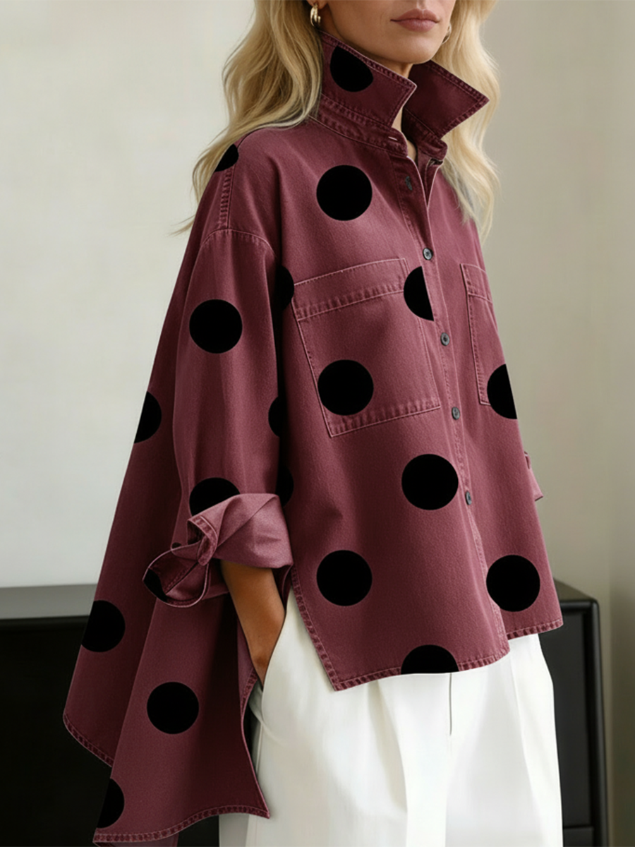 Pauline™ | Surchemise à pois