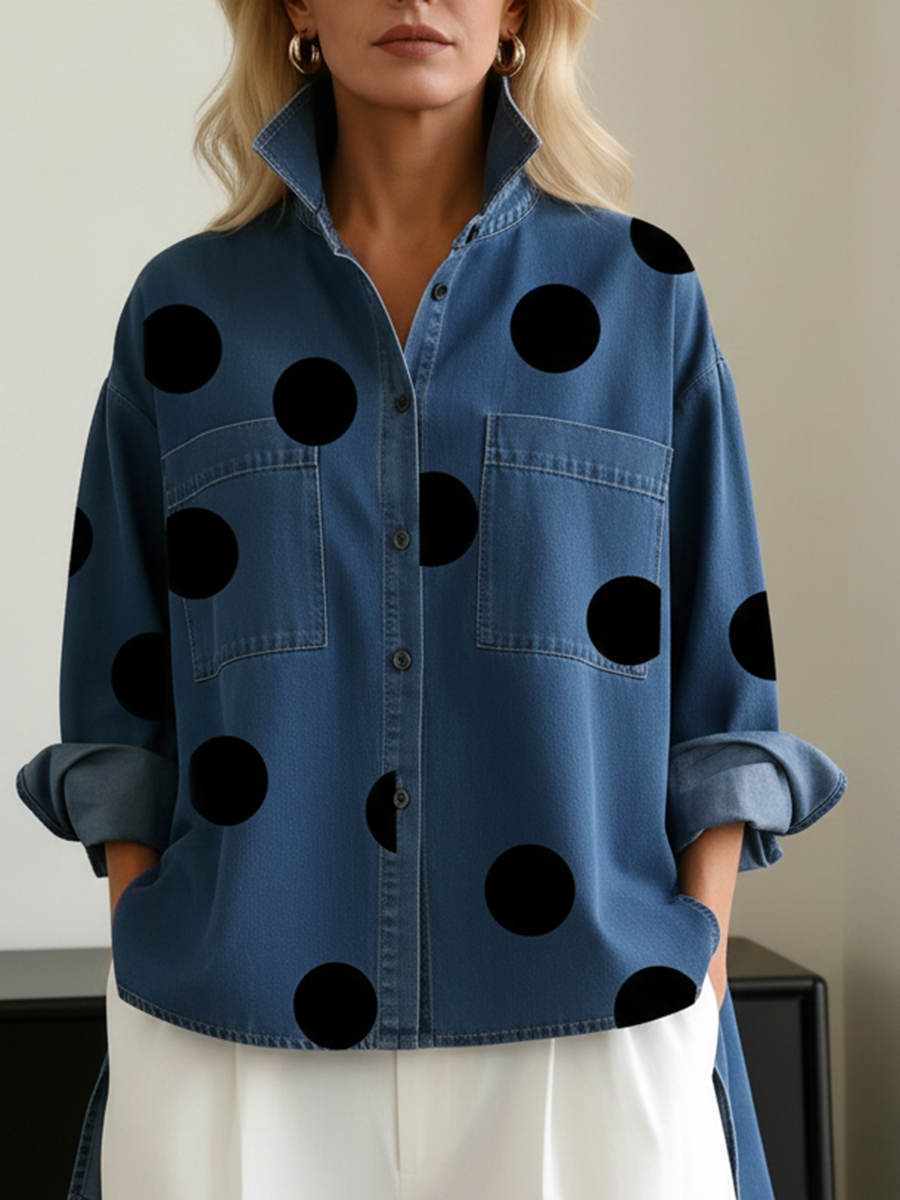 Pauline™ | Surchemise à pois