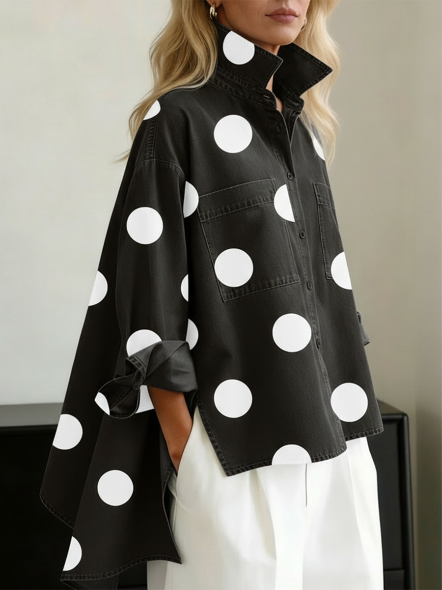 Pauline™ | Surchemise à pois