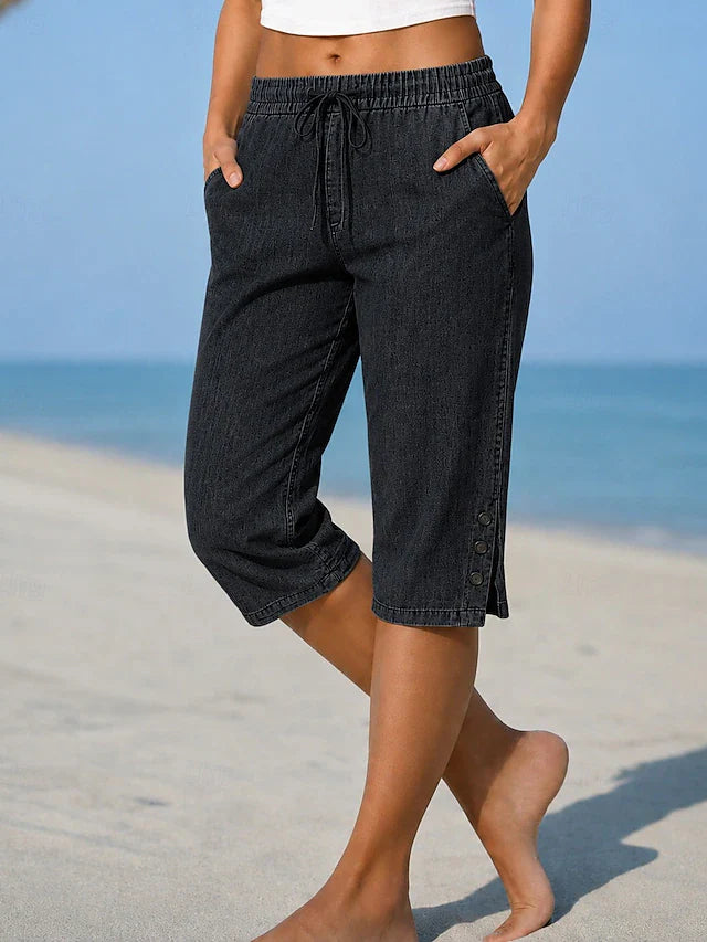 DELPHIA™ | Pantalones Capri a la Pantorrilla