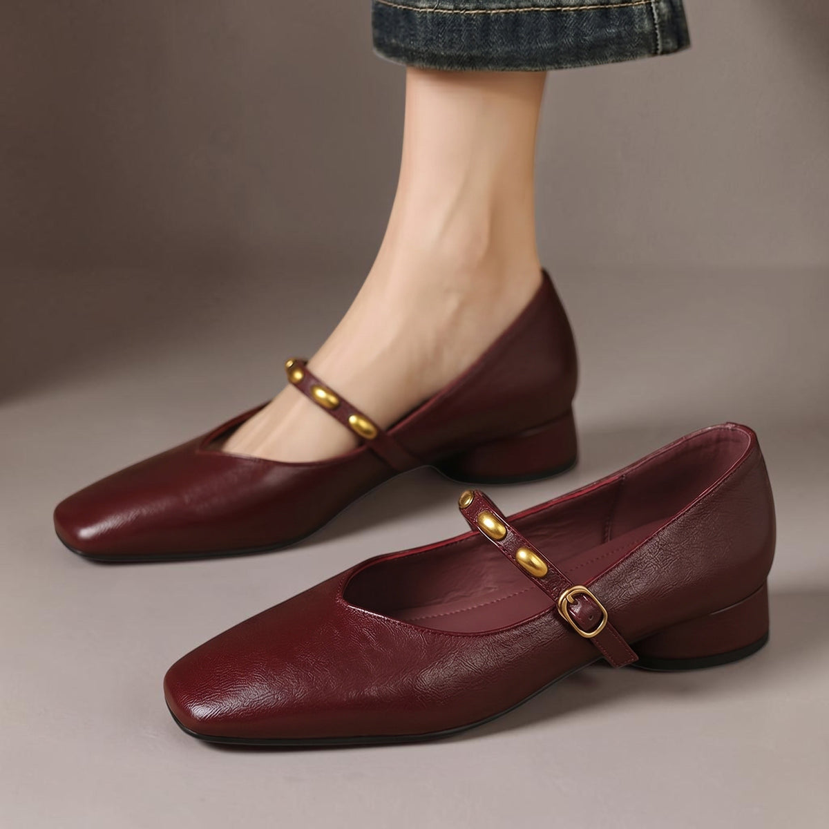Zyra | Ballerines en Cuir