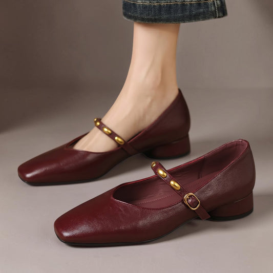 Zyra | Ballerines en Cuir