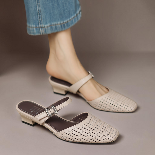 Nilda | Mules en Cuir