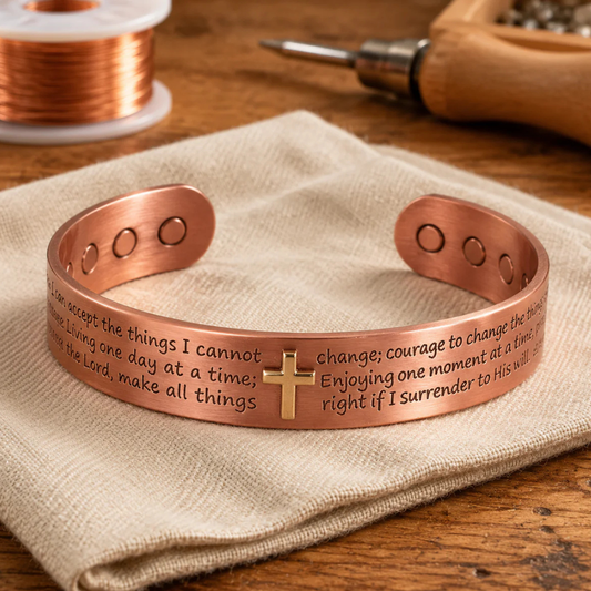 Pulsera de cobre Faith