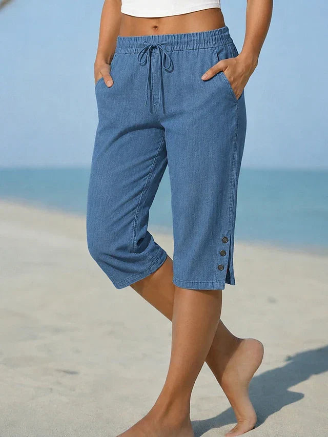 DELPHIA™ | Pantalones Capri a la Pantorrilla