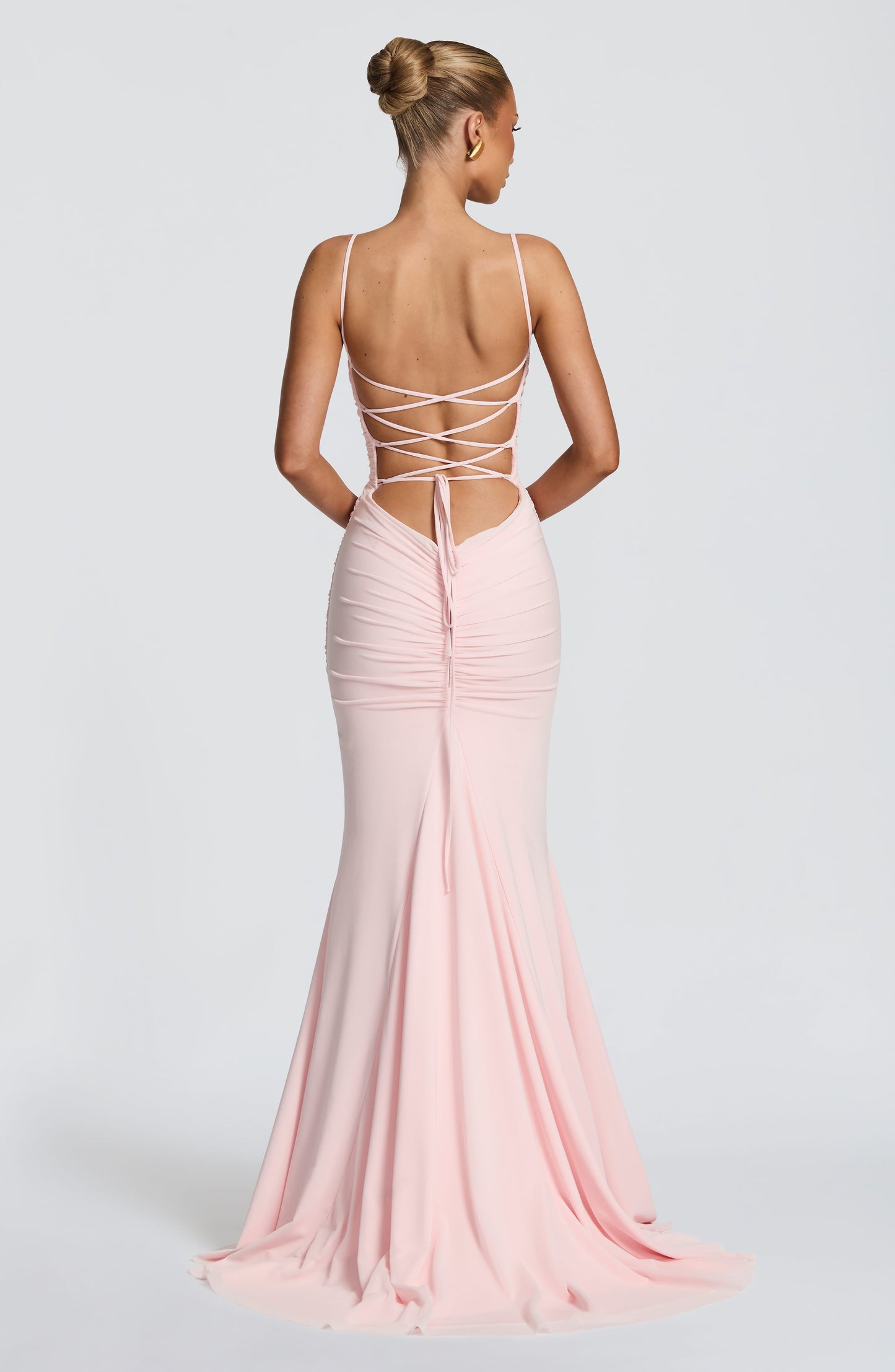 Vestido Zaria - Rosa empolvado